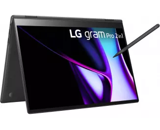 Ноутбук LG gram Pro 16 OLED 2in1 16T90SP (16T90SP-K.AAB6U1) Black