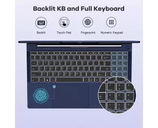 Ноутбук NIMO N153 AMD R5 6600H/32/1Tb Blue