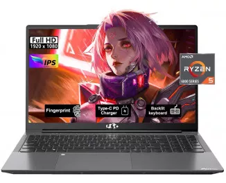 Ноутбук NIMO N153 AMD R5 6600H/32/1Tb Gray