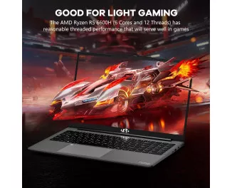 Ноутбук NIMO N153 AMD R5 6600H/32/1Tb Red