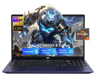 Ноутбук NIMO N155 AMD R7 6800H/32/1Tb Blue