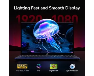 Ноутбук NIMO N155 AMD R7 6800H/32/1Tb Blue