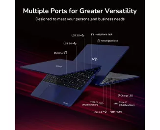 Ноутбук NIMO N155 AMD R7 6800H/32/1Tb Blue