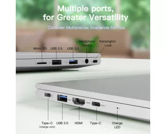 Ноутбук NIMO YoungBook N151 Intel N100/16/512 Silver