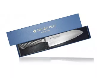 Японський кухарський ніж Santoku 170 мм Tojiro PRO (F-895)