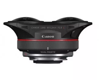 Объектив Canon RF 5.2mm F2.8L Dual Fisheye (5554C005) Black