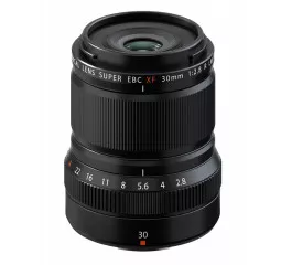 Объектив Fujifilm XF 30mm F2.8 R LM WR Macro (16792576) Black