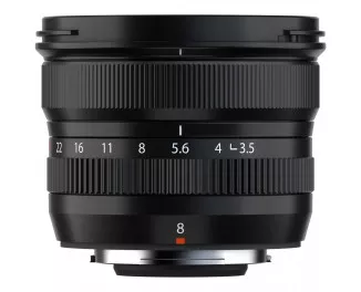 Объектив Fujifilm XF 8mm F3.5 R WR (16797760) Black