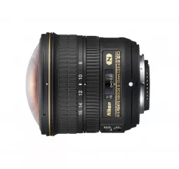 Объектив Nikon AF-S FISHEYE NIKKOR 8-15mm f/3.5-4.5E ED (JAA831DA) Black