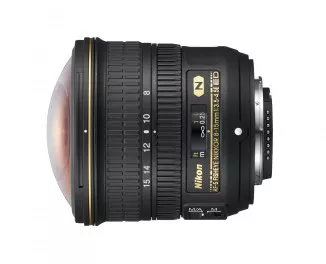 Объектив Nikon AF-S FISHEYE NIKKOR 8-15mm f/3.5-4.5E ED (JAA831DA) Black