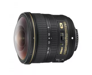 Объектив Nikon AF-S FISHEYE NIKKOR 8-15mm f/3.5-4.5E ED (JAA831DA) Black