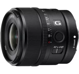 Объектив Sony E 15mm F1.4 G (SEL15F14G.SYX) Black