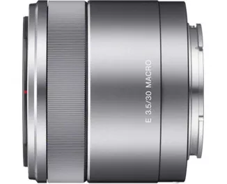 Объектив Sony E 30mm F3.5 Macro (SEL30M35.AE) Silver