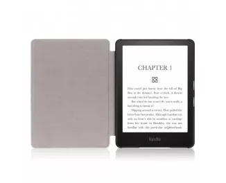 Обложка для электронной книги Amazon Kindle Paperwhite 11th Gen.  Armor Leather Case Black (ARM60749)