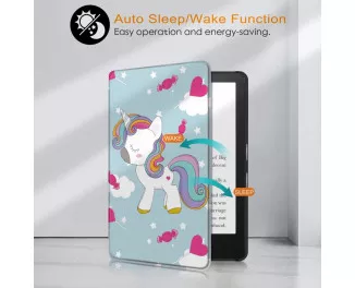 Обложка для электронной книги Amazon Kindle Paperwhite 11th Gen.  Armor Leather Case Unicorn (ARM60756)