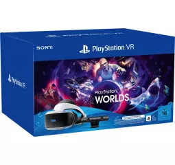 Очки виртуальной реальности Sony PlayStation VR + PlayStation Camera + VR Worlds (CUH-ZVR2)