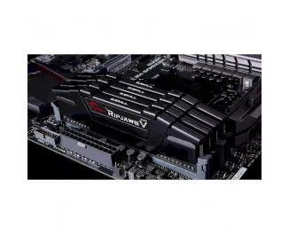 Оперативная память DDR4 128 Gb (3600 MHz) (Kit 32 Gb x 4) G.SKILL Ripjaws V Black (F4-3600C18Q-128GVK)