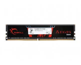 Оперативна пам'ять DDR4 16 Gb (2400 MHz) G.SKILL Aegis (F4-2400C17S-16GIS)