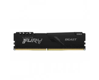 Оперативная память DDR4 16 Gb (2666 MHz) Kingston Fury Beast Black (KF426C16BB/16)