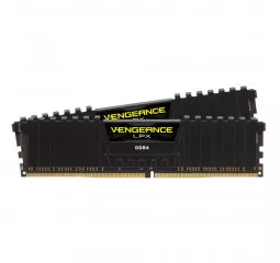 Оперативная память DDR4 16 Gb (2666 MHz) (Kit 8 Gb x 2) Corsair Vengeance LPX Black (CMK16GX4M2Z2666C16)
