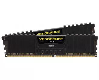 Оперативная память DDR4 16 Gb (3000 MHz) (Kit 8 Gb x 2) Corsair Vengeance LPX Black (CMK16GX4M2D3000C16)
