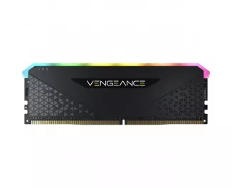 Оперативна пам'ять DDR4 16 Gb (3200 MHz) Corsair Vengeance RGB RS Black (CMG16GX4M1E3200C16)