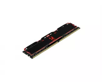Оперативна пам'ять DDR4 16 Gb (3200 MHz) GOODRAM IRDM X Black (IR-XL3200D464L16S/16G)