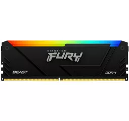 Оперативная память DDR4 16 Gb (3200 MHz) Kingston FURY Beast RGB (KF432C16BB12A/16WP)