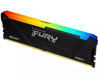 Оперативная память DDR4 16 Gb (3200 MHz) Kingston FURY Beast RGB (KF432C16BB12A/16WP)