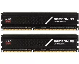 Оперативная память DDR4 16 Gb (3200 MHz) (Kit 8 Gb x 2) AMD Radeon R9 Gamer (R9S416G3206U2K)