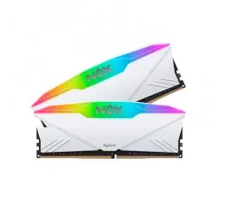 Оперативная память DDR4 16 Gb (3200 MHz) (Kit 8 Gb x 2) Apacer NOX RGB White (AH4U16G32C28YNWAA-2)