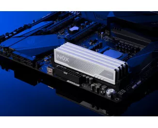Оперативная память DDR4 16 Gb (3200 MHz) (Kit 8 Gb x 2) Apacer NOX White (AH4U16G32C28YMWAA-2)