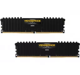 Оперативна пам'ять DDR4 16 Gb (3200 MHz) (Kit 8 Gb x 2) Corsair Vengeance LPX Black (CMK16GX4M2E3200C16)