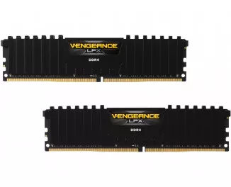Оперативна пам'ять DDR4 16 Gb (3200 MHz) (Kit 8 Gb x 2) Corsair Vengeance LPX Black (CMK16GX4M2E3200C16)