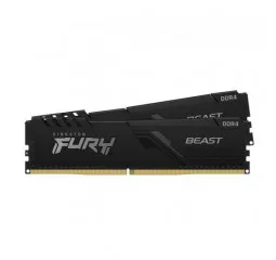 Оперативная память DDR4 16 Gb (3200 MHz) (Kit 8 Gb x 2) Kingston FURY Beast (KF432C16BBK2/16WP)