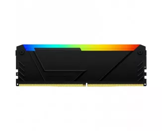 Оперативна пам'ять DDR4 16 Gb (3200 MHz) (Kit 8 Gb x 2) Kingston Fury Beast RGB (KF432C16BB2AK2/16)