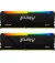 Оперативная память DDR4 16 Gb (3200 MHz) (Kit 8 Gb x 2) Kingston FURY Beast RGB (KF432C16BB2AK2/16WP)