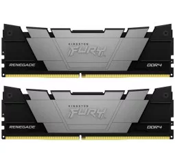 Оперативна пам'ять DDR4 16 Gb (3200 MHz) (Kit 8 Gb x 2) Kingston Fury Renegade Black (KF432C16RB2K2/16)