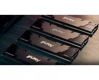 Оперативная память DDR4 16 Gb (3200 MHz) (Kit 8 Gb x 2) Kingston Fury Renegade Black (KF432C16RB2K2/16)