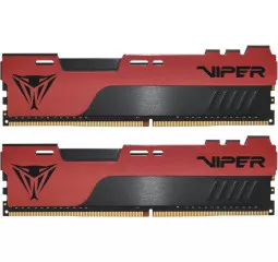 Оперативна пам'ять DDR4 16 Gb (3200 MHz) (Kit 8 Gb x 2) Patriot Viper Elite II Red (PVE2416G320C8K)