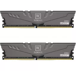 Оперативная память DDR4 16 Gb (3200 MHz) (Kit 8 Gb x 2) Team T-Create Expert Gray (TTCED416G3200HC16FDC01)