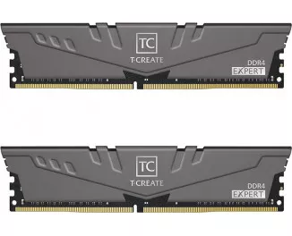 Оперативна пам'ять DDR4 16 Gb (3200 MHz) (Kit 8 Gb x 2) Team T-Create Expert Gray (TTCED416G3200HC16FDC01)
