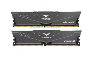 Оперативная память DDR4 16 Gb (3200 MHz) (Kit 8 Gb x 2) Team T-Force Vulcan Z Gray (TLZGD416G3200HC16FDC01)
