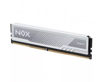 Оперативная память DDR4 16 Gb (3600 MHz) (Kit 8 Gb x 2) Apacer NOX White (AH4U16G36C25YMWAA-2)