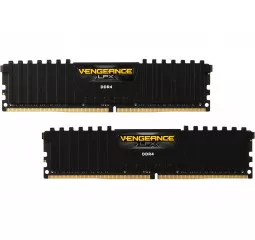 Оперативна пам'ять DDR4 16 Gb (3600 MHz) (Kit 8 Gb x 2) Corsair Vengeance LPX Black (CMK16GX4M2D3600C16)