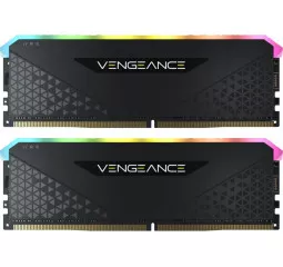 Оперативна пам'ять DDR4 16 Gb (3600 MHz) (Kit 8 Gb x 2) Corsair Vengeance RGB PRO RT Black (CMN16GX4M2Z3600C16)