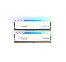 Оперативна пам'ять DDR4 16 Gb (3600 MHz) (Kit 8 Gb x 2) Mushkin Redline Lumina RGB White (MLB4C360JNNM8GX2)