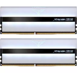 Оперативная память DDR4 16 Gb (3600 MHz) (Kit 8 Gb x 2) Team T-Force Xtreem ARGB White (TF13D416G3600HC18JDC01)