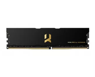 Оперативна пам'ять DDR4 16 Gb (4000 MHz) (Kit 8 Gb x 2) GOODRAM Iridium Pro Black (IRP-4000D4V64L18S/16GDC)