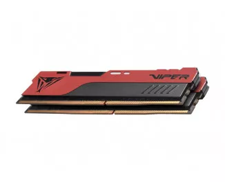 Оперативная память DDR4 16 Gb (4000 MHz) (Kit 8 Gb x 2) Patriot Viper Elite II Red (PVE2416G400C0K)